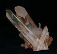 Tangerine Quartz Crystal Cluster - Madagascar #32243-1